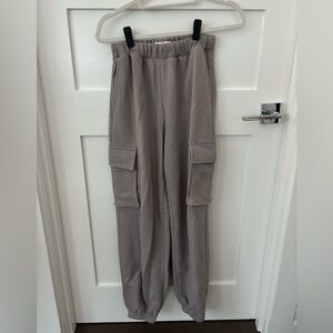 Abercrombie and fitch cargo sweatpants
